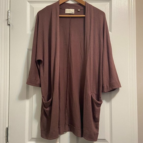 Wilfred Aritzia Cardigan Brown - Picture 1 of 3